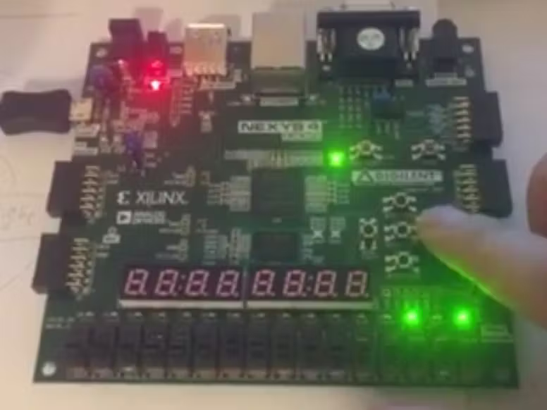 Digital Combination Lock FPGA Project