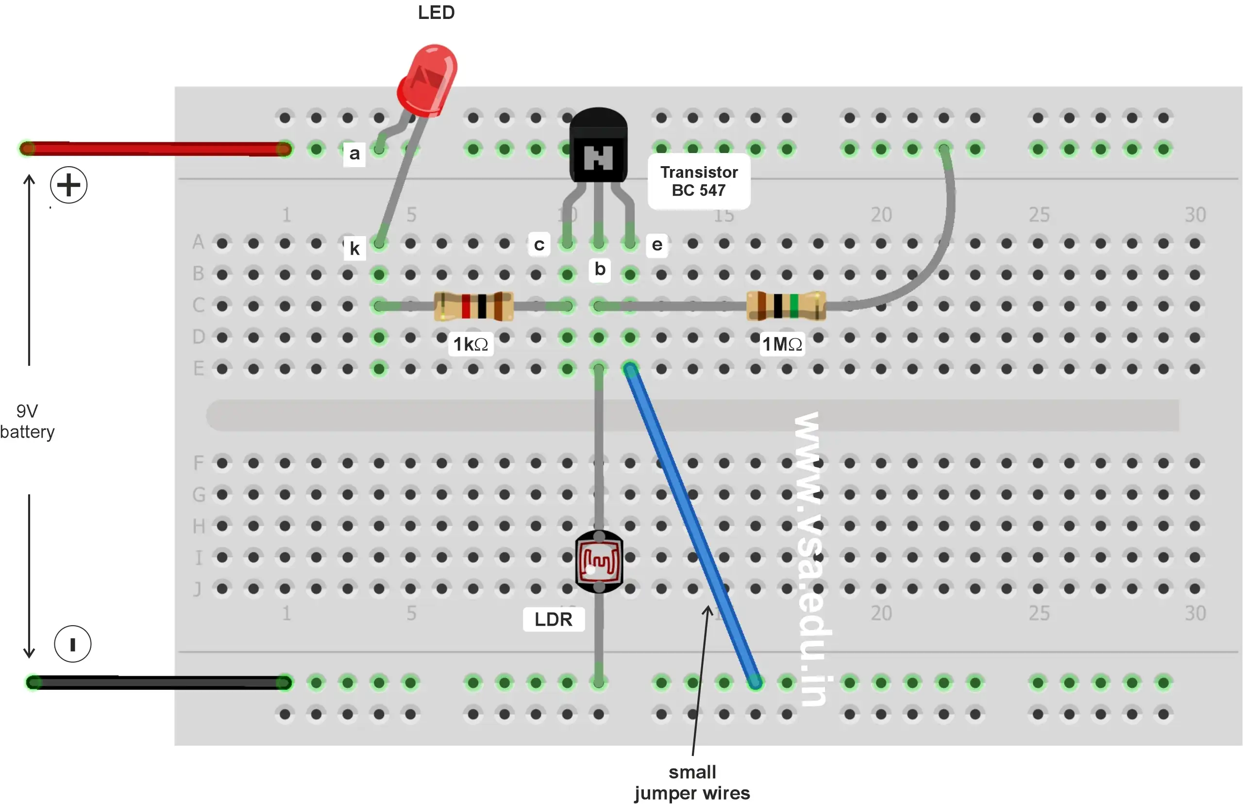 Automatic Light-Controlled LED System